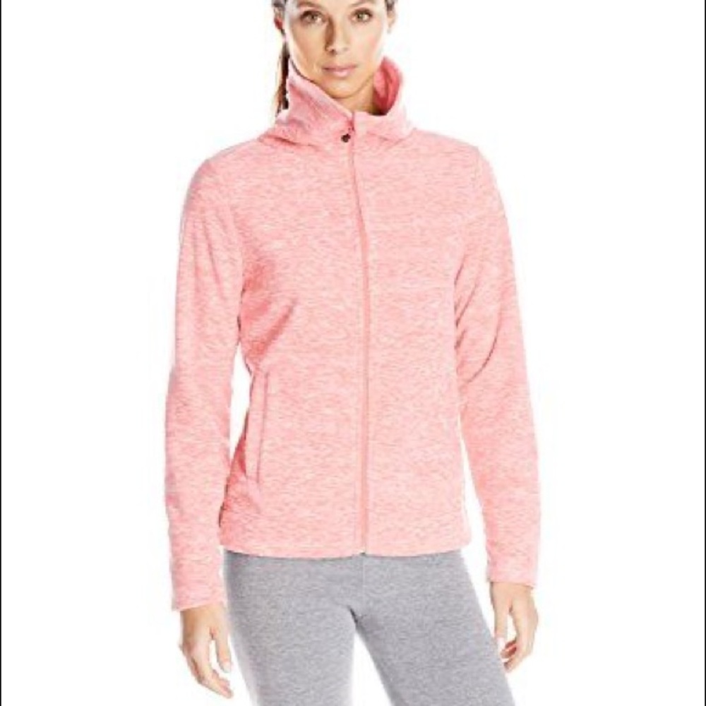 Calvin Klein full zip pink fleece